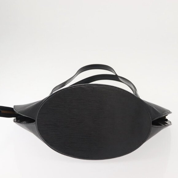 LOUIS VUITTON Epi Saint Jacques Shopping Shoulder Bag Black M52262 Auth 147032 - Picture 7 of 16